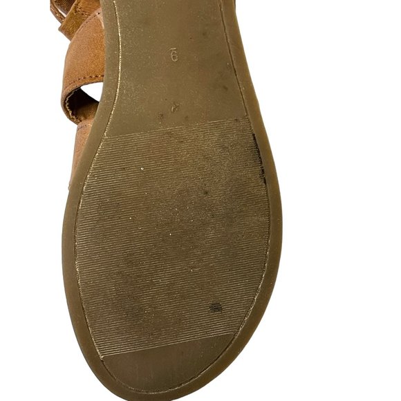 OLD NAVY.Women brown color gladiator sandal size 9 - Picture 7 of 8